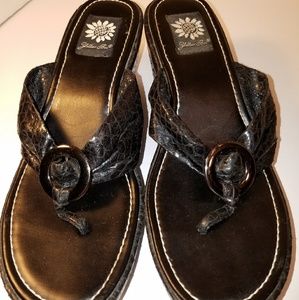 Yellow Box Sandals 💥💥💥PRICE LOWERED💥💥💥